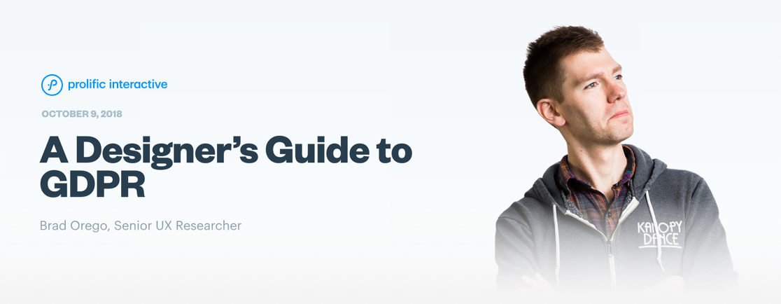 A Designer's Guide to GDPR